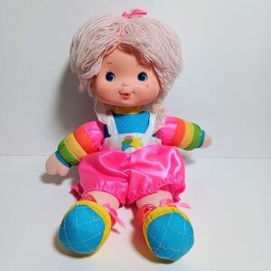 Vintage 80s Rainbow Brite Baby Bright 15" Doll 1983